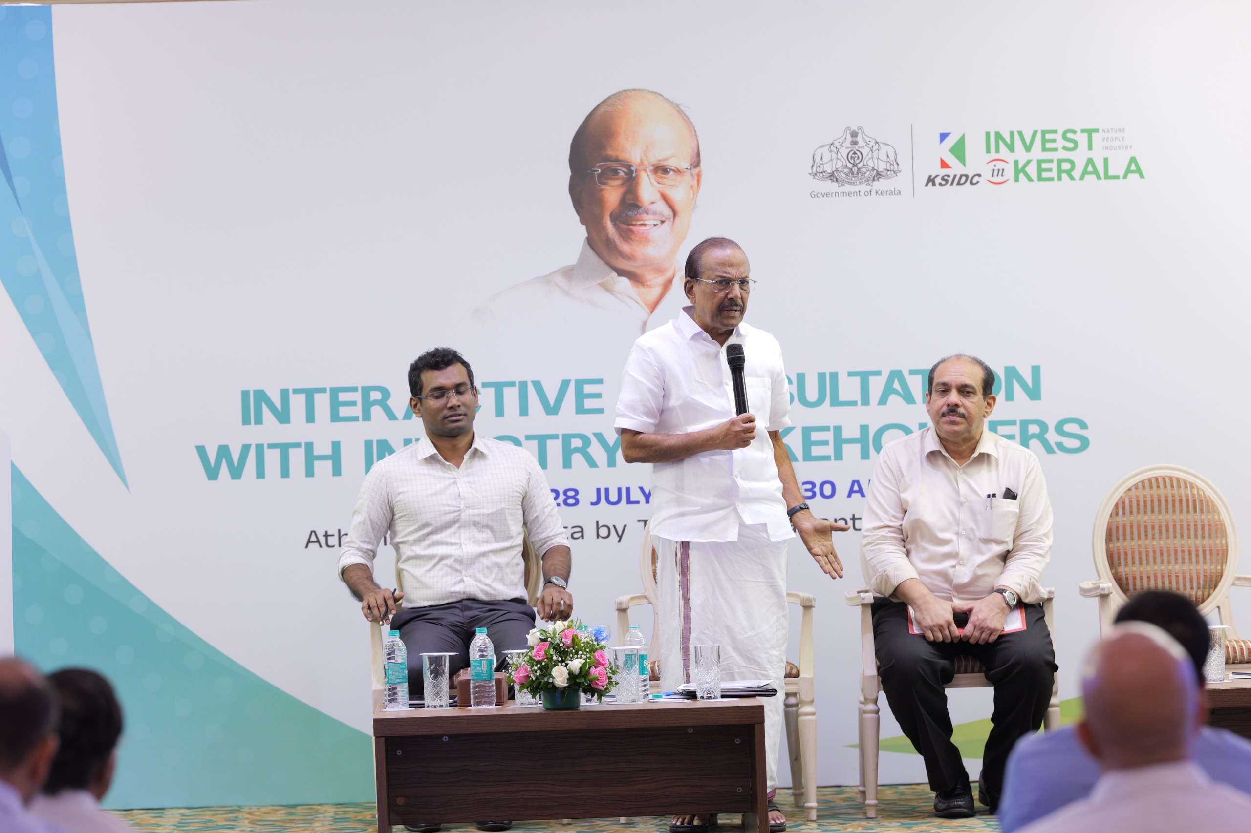 Interactive Consultation with Industry Stakeholders Chaired by Shri P. K. Kunhalikutty, Hon'ble Minister for Industries, IT & AI